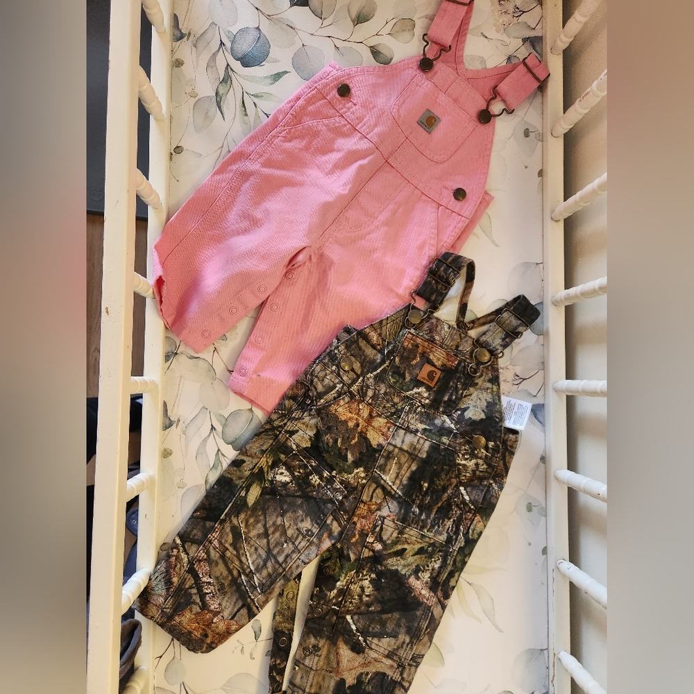 Baby Carhartt Bibs 🛠